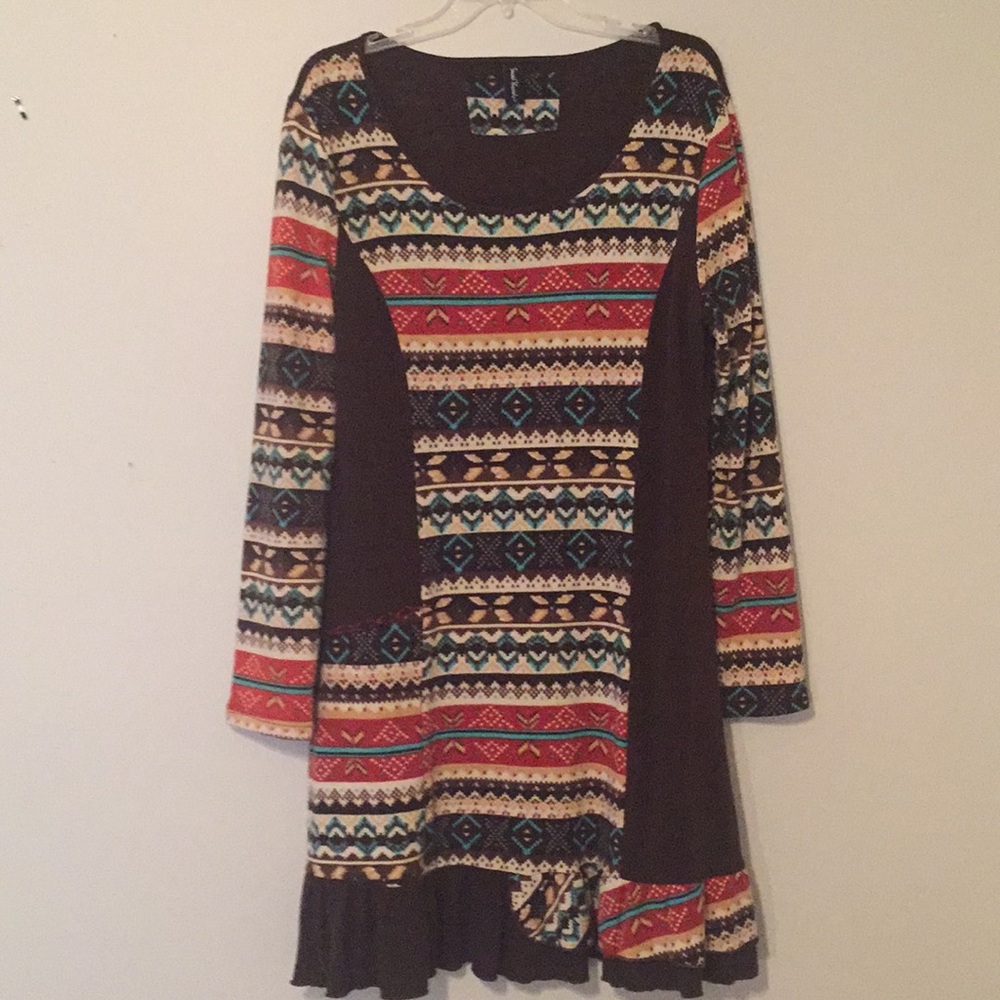 Ladies polyester/spandex dress